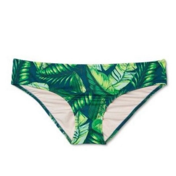 Green Palm Leaf Print Bikini Set NWOT - Picture 7 of 8